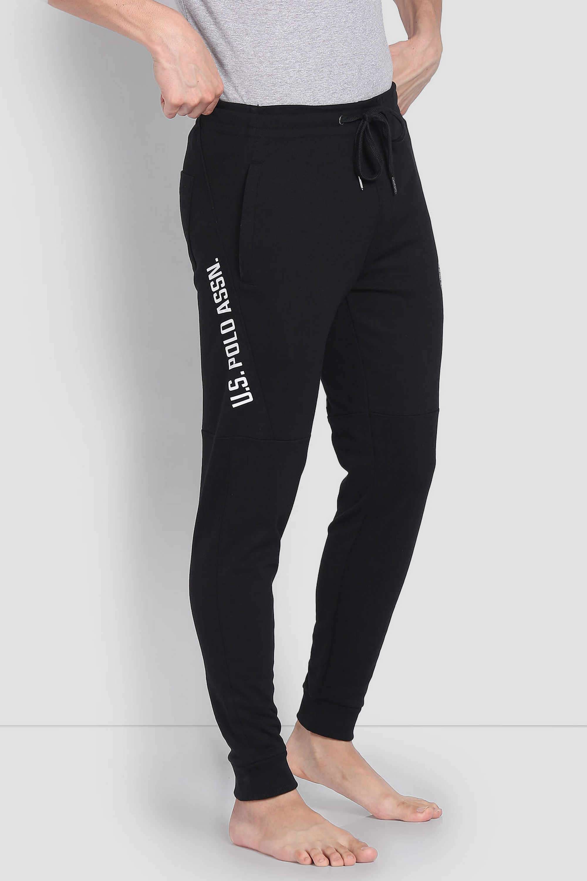 Solid-Blended-Fabric-Regular-fit-Men-s-Joggers