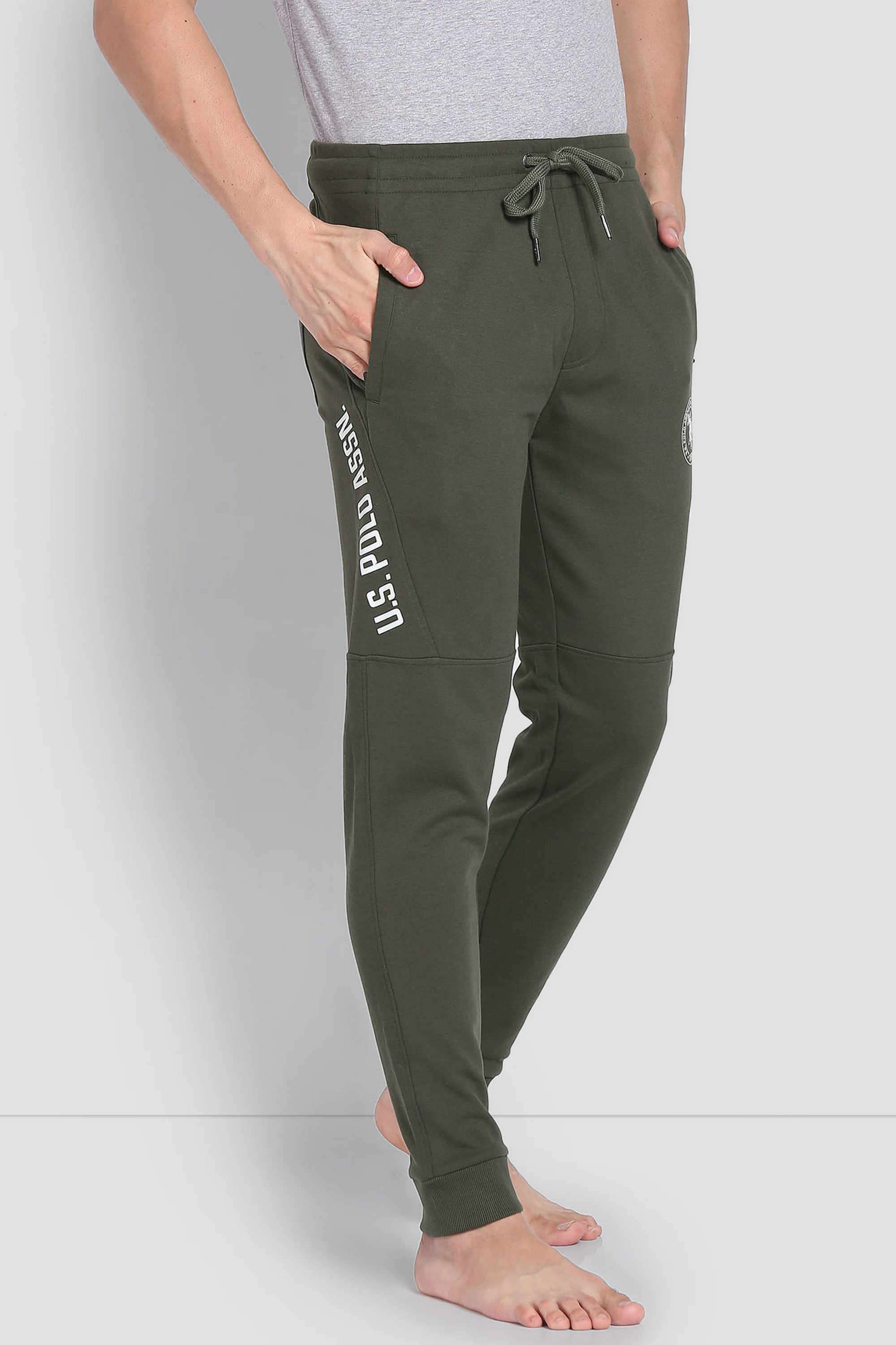 Solid-Blended-Fabric-Regular-fit-Men-s-Joggers