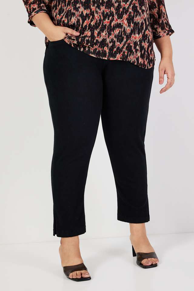 Plus-Size-Cotton-Straight-Fit-Women-s-Jeans