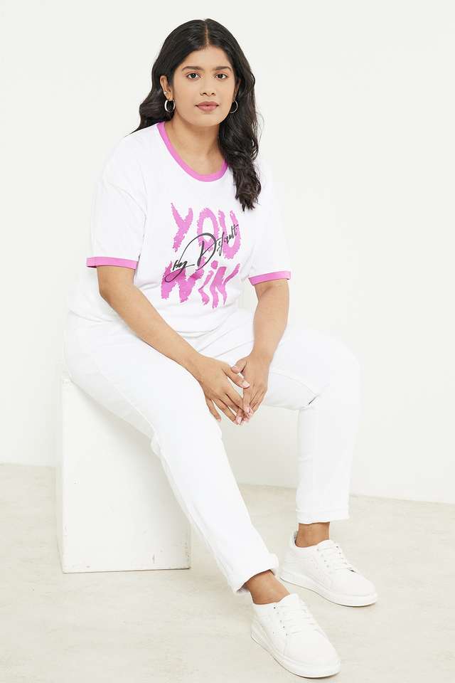 Printed-Cotton-Round-Neck-Women-s-T-Shirt