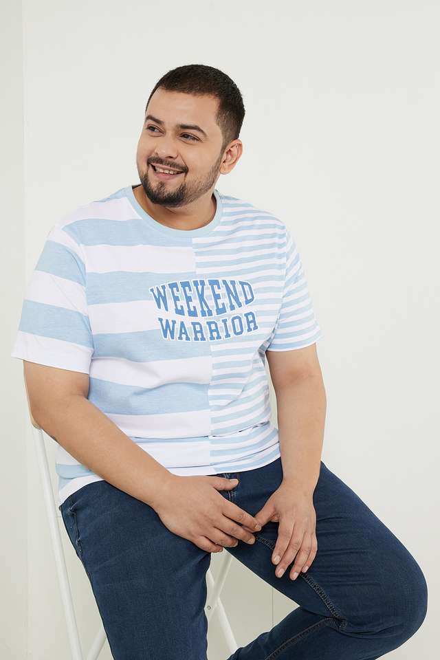 Stripes-Cotton-Regular-Fit-Men-T-Shirt