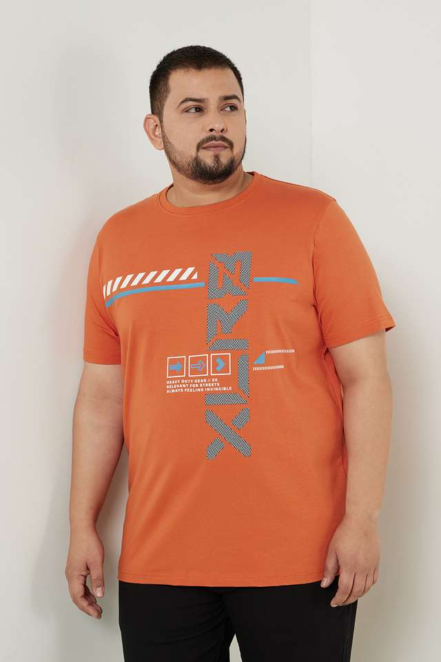 Plus-Size-Graphic-Cotton-Crew-Neck-Men-s-Tee