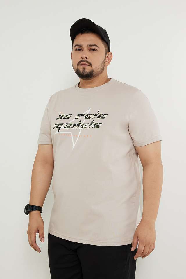 Plus-Size-Graphic-Cotton-Crew-Neck-Men-s-Tee