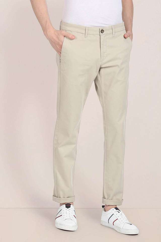 Solid-Cotton-Slim-Fit-Men-Casual-Wear-Trouser