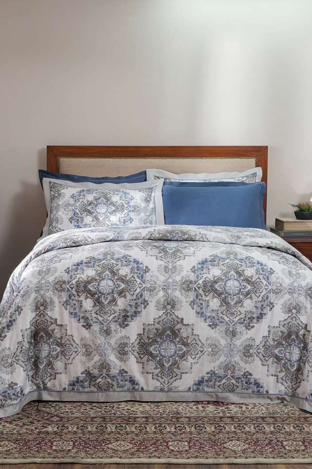 Vintage-Utopian-Regan-Excessive-Extreme-Blue-Double-Duvet-Cover-With-Pillow-Case