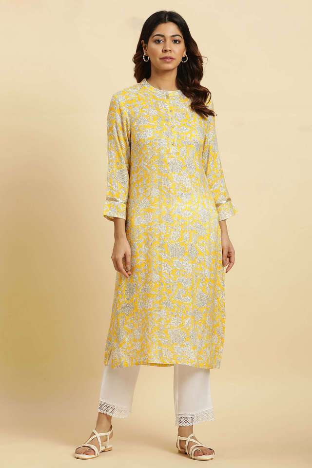 Floral-Viscose-Collared-Women-s-Festive-Wear-Kurtas