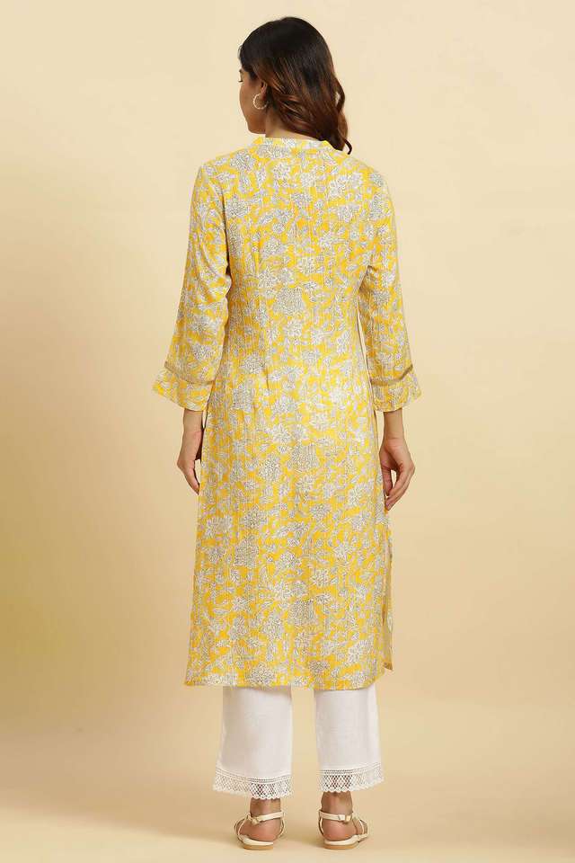 Floral-Viscose-Collared-Women-s-Festive-Wear-Kurtas