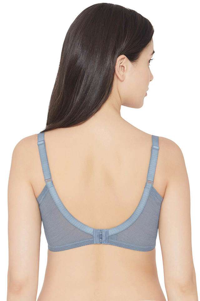 Wired-Fixed-Strap-Padded-Women-s-Lace-Bra