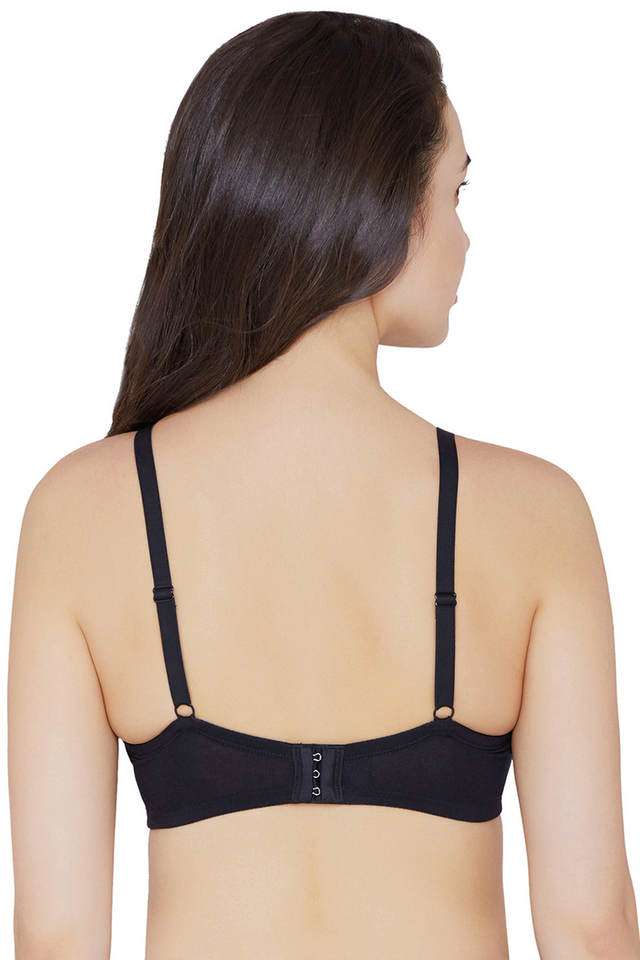 Wired-Fixed-Strap-Padded-Women-s-T-Shirt-Bra