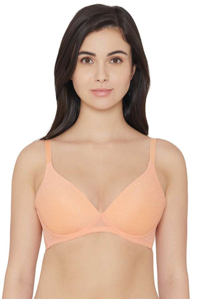 Non-Wired-Regular-Medium-Padded-Women-T-Shirt-Bra
