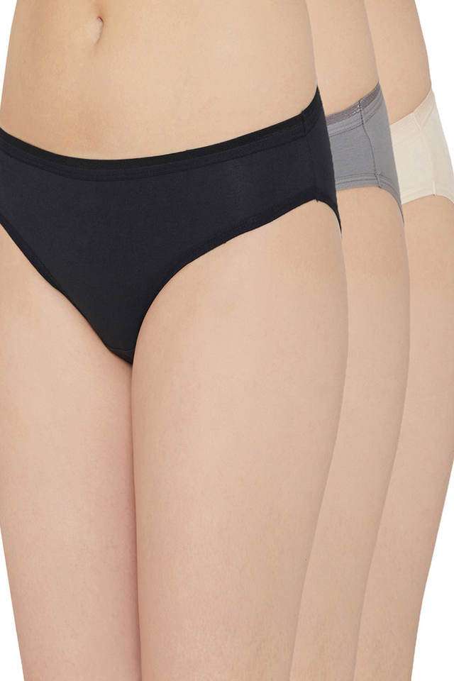 Cotton-Medium-Coverage-Women-s-Bikini-Panties---Pack-of-3