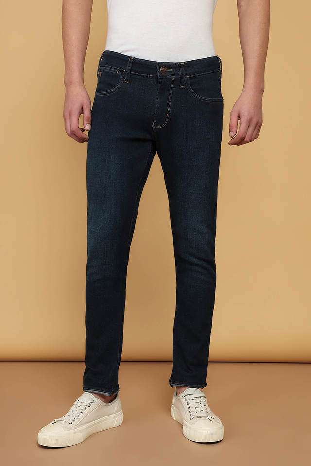 Light-Wash-Cotton-Skinny-Fit-Men-s-Jeans