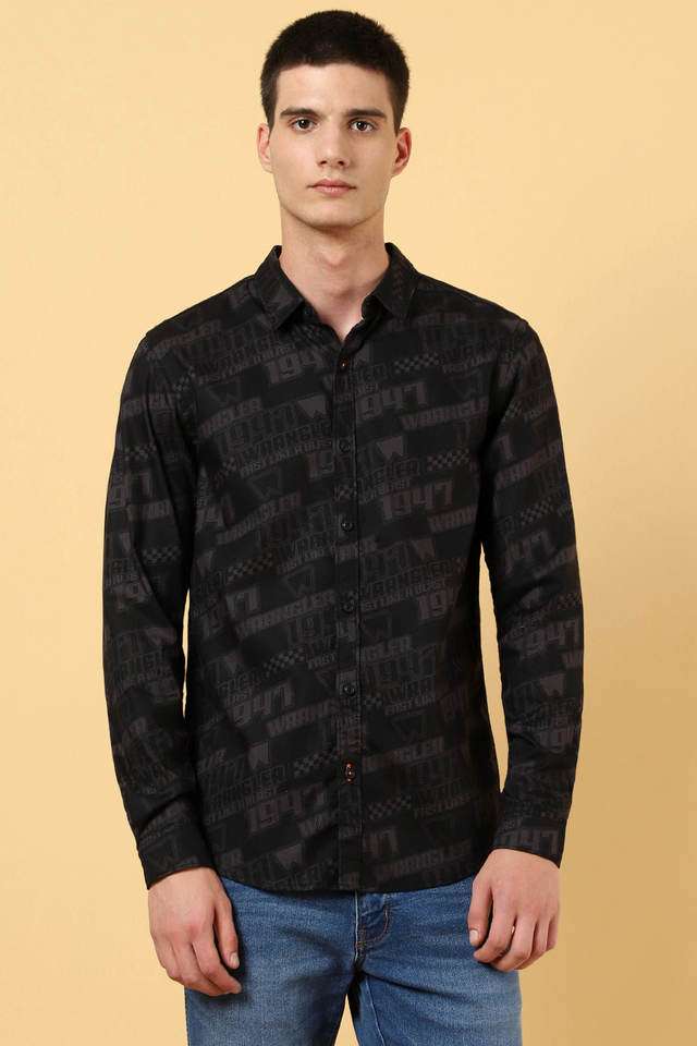 Printed-Cotton-Slim-Fit-Men-s-Casual-Shirt