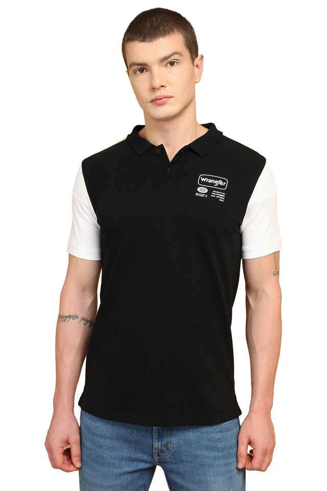 Solid-Cotton-Polo-Men-s-T-Shirt