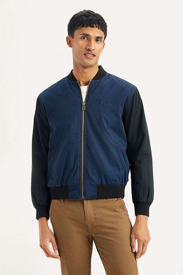 Solid-Cotton-Slim-Fit-Men-s-Casual-Jacket