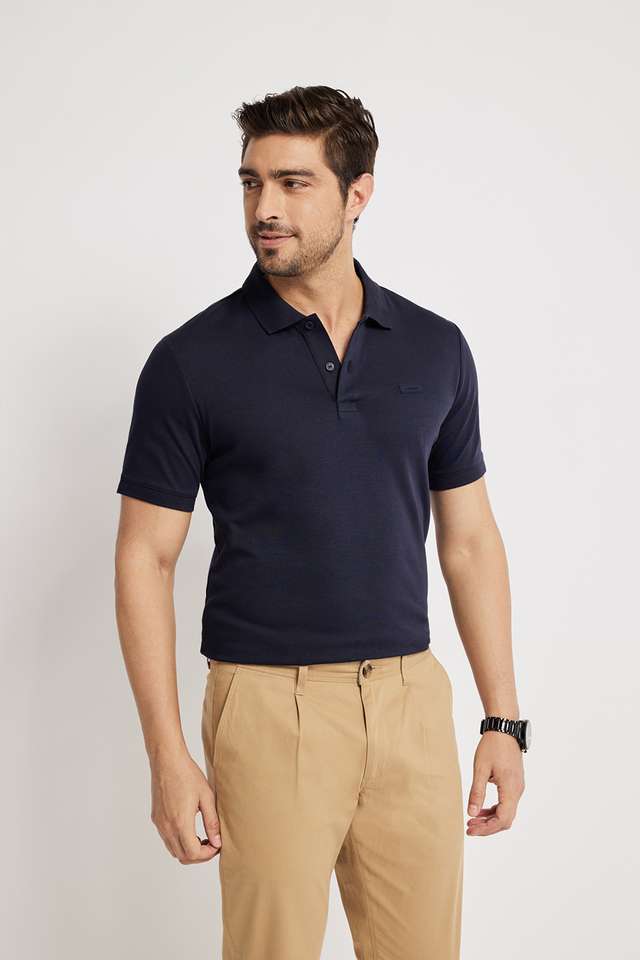 Solid-Cotton-Polo-Men-s-T-Shirt