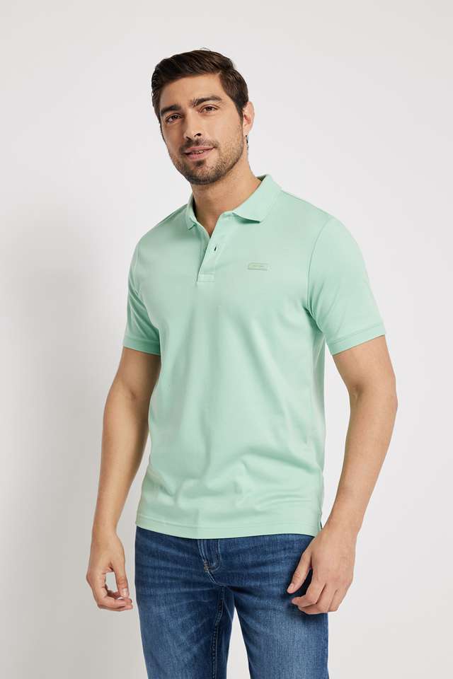 Solid-Cotton-Polo-Men-s-T-Shirt