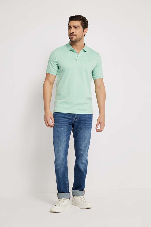 Solid-Cotton-Polo-Men-s-T-Shirt