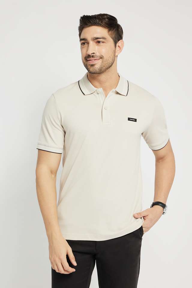 Solid-Cotton-Polo-Men-s-T-Shirt