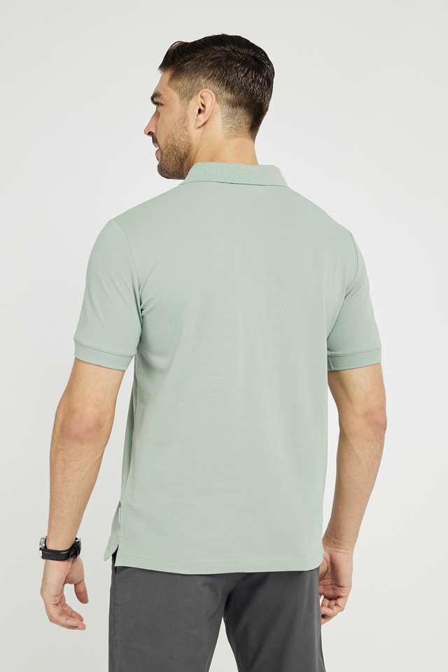 Solid-Cotton-Polo-Men-s-T-Shirt