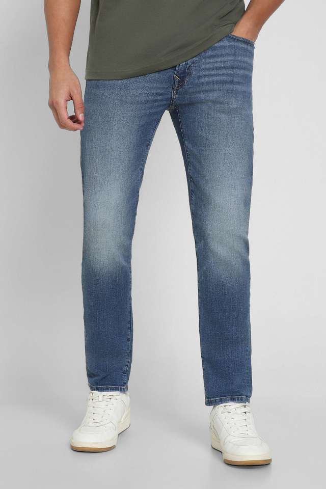 Light-Wash-Cotton-Slim-Fit-Men-s-Jeans