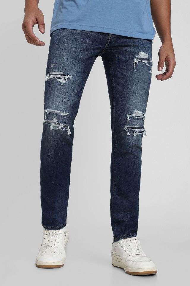 Mid-Rise-Blended-Fabric-Regular-Fit-Men-s-Jeans