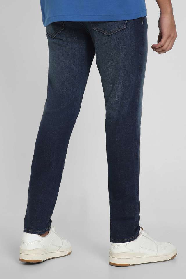 Light-Wash-Cotton-Skinny-Fit-Men-s-Jeans