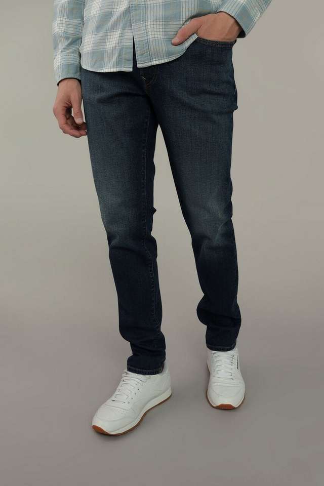 Light-Wash-Cotton-Slim-Fit-Men-s-Jeans