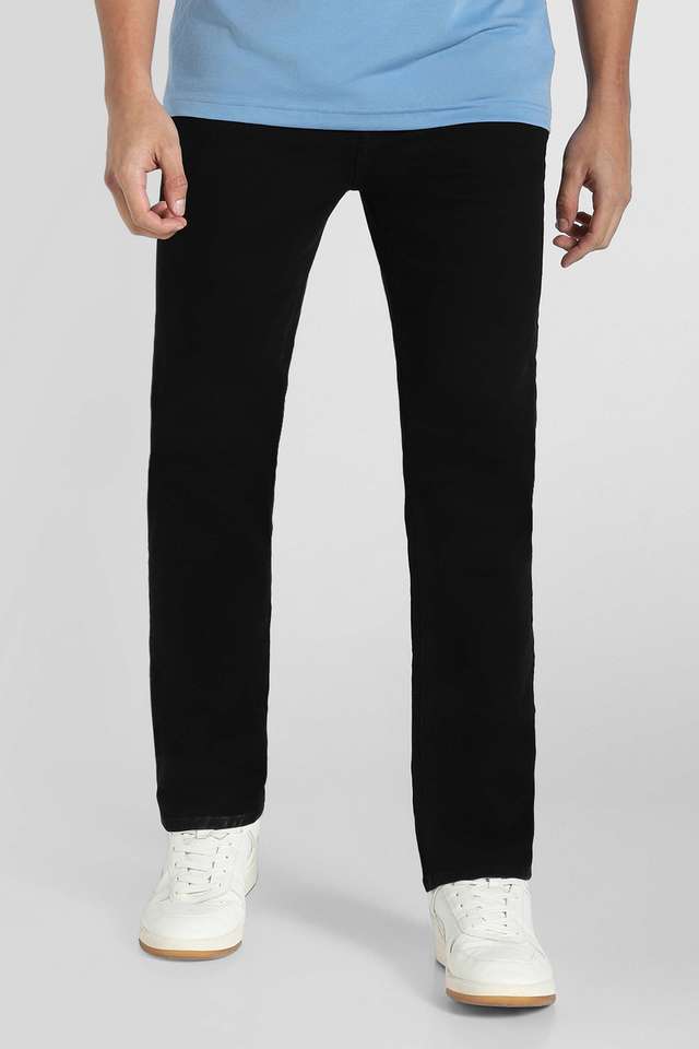 Light-Wash-Cotton-Straight-Fit-Men-s-Jeans