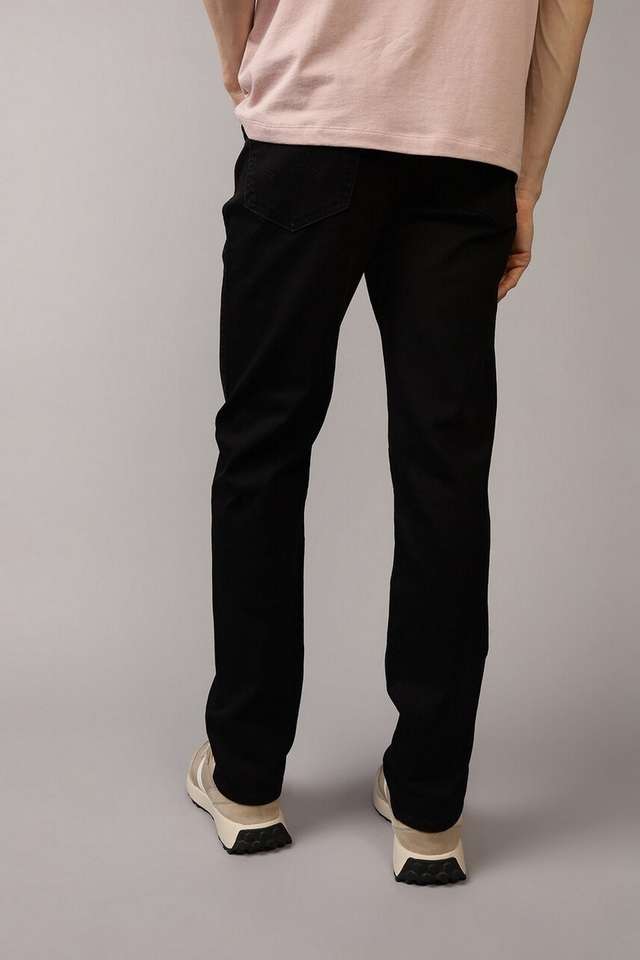 Light-Wash-Cotton-Straight-Fit-Men-s-Jeans