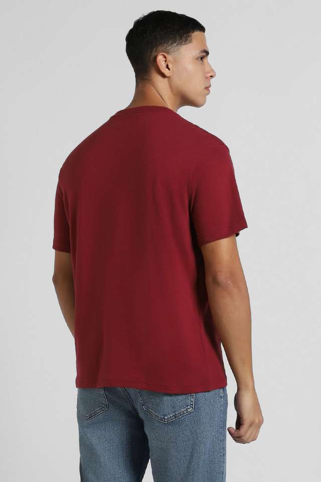 Printed-Polyester-Round-Neck-Men-s-T-Shirt
