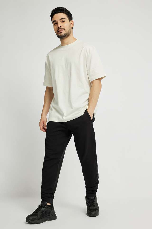 Solid-Cotton-Round-Neck-Men-s-T-Shirt
