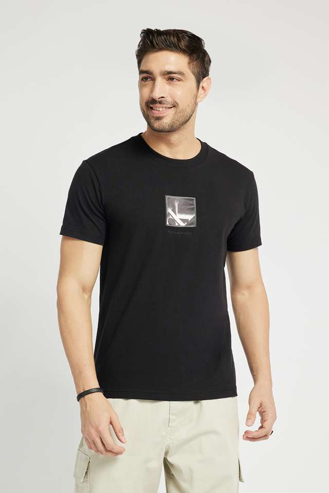 Solid-Cotton-Round-Neck-Men-s-T-Shirt