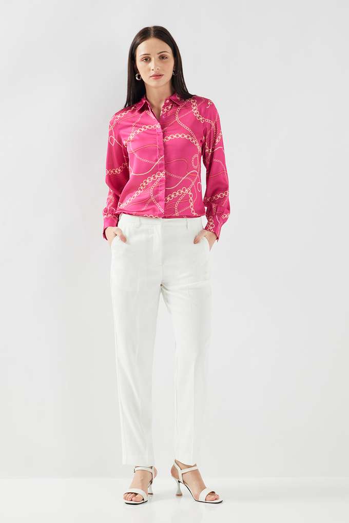 Printed-Collared-Satin-Women-s-Formal-Wear-Shirt