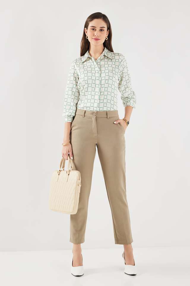 Printed-Blended-Fabric-Regular-Fit-Women-s-Shirt