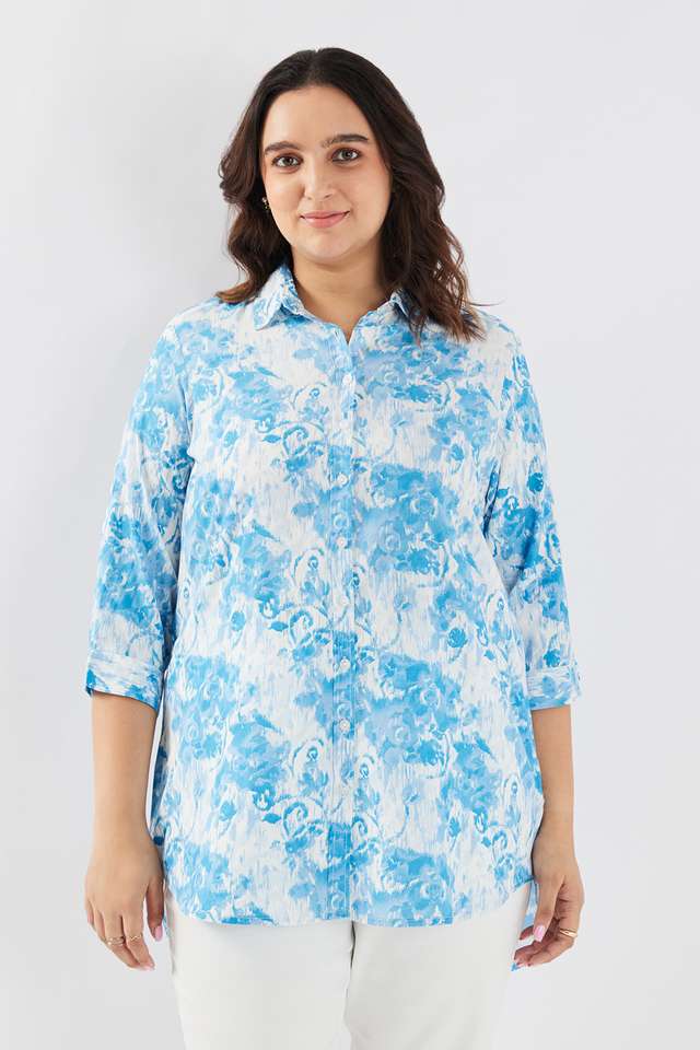 Printed-Rayon-Collared-Women-s-Tunic