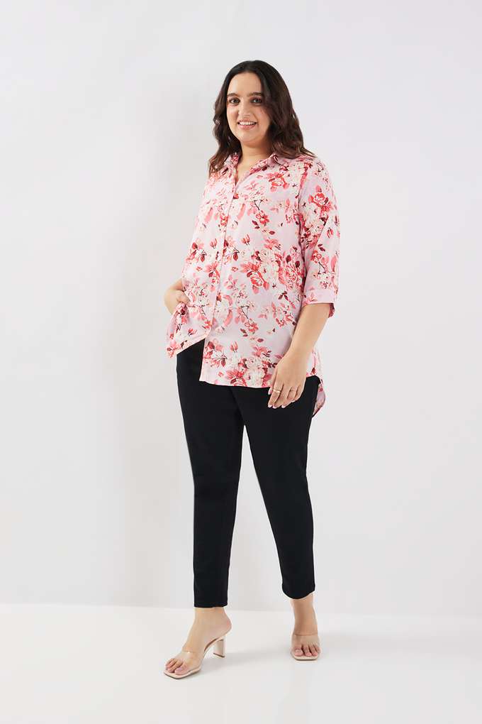 Printed-Rayon-Collared-Women-s-Tunic