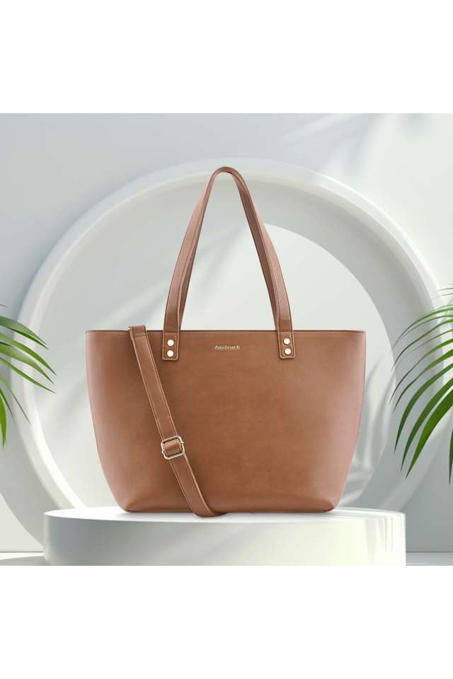Semi-PU-Zipper-Closure-Women-s-Laptop-Bag