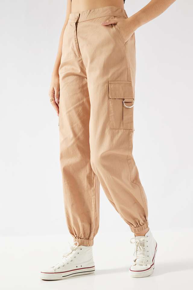 Solid-Straight-Fit-Viscose-Women-s-Casual-Wear-Pants