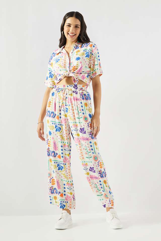 Printed-Rayon-Woven-Women-s-Co-Ord-Set