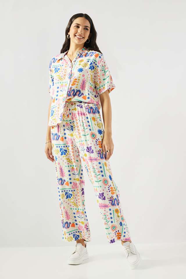 Printed-Rayon-Woven-Women-s-Co-Ord-Set