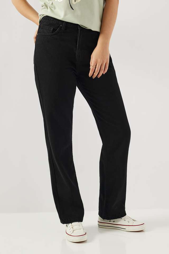 Mid-Rise-Denim-Straight-Fit-Women-s-Jeans