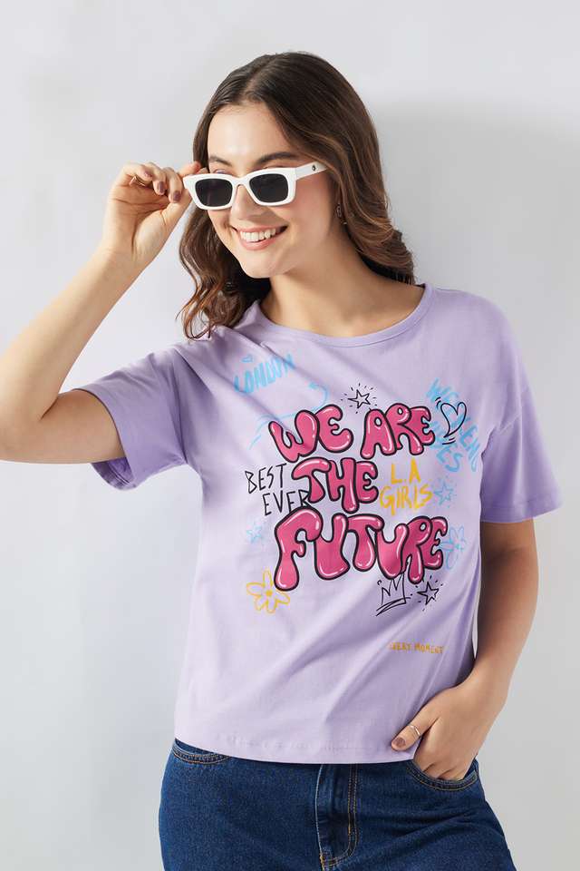 Printed-Cotton-Round-Neck-Women-s-T-Shirt