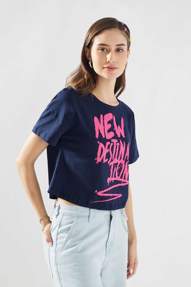Printed-Cotton-Round-Neck-Women-s-T-Shirt