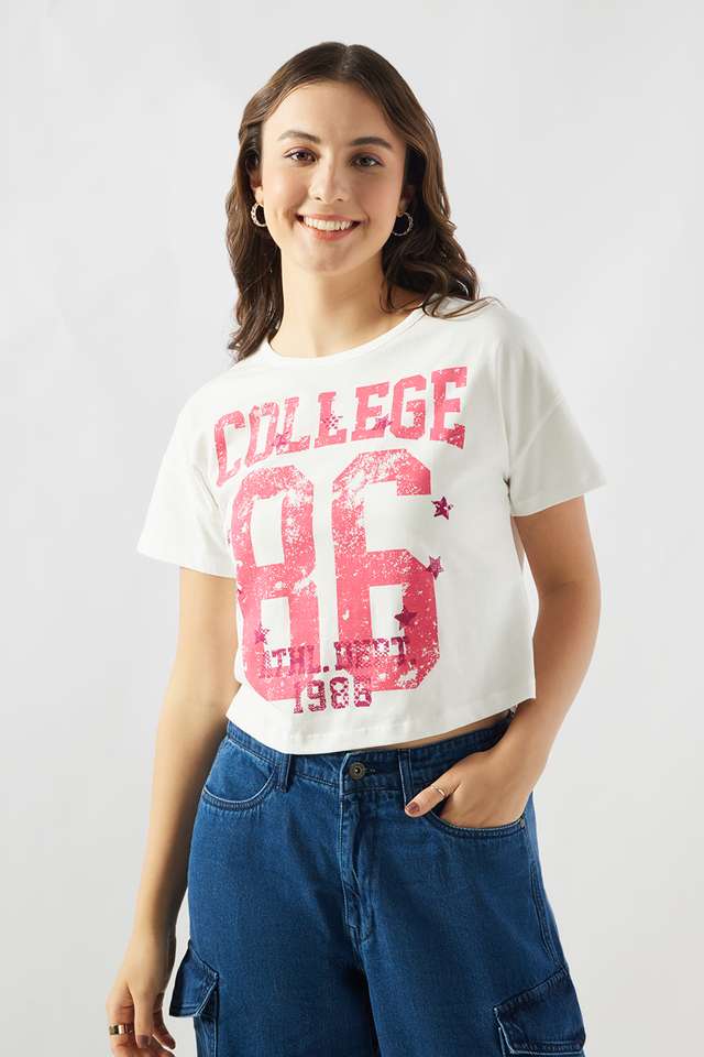 Printed-Cotton-Round-Neck-Women-s-T-Shirt