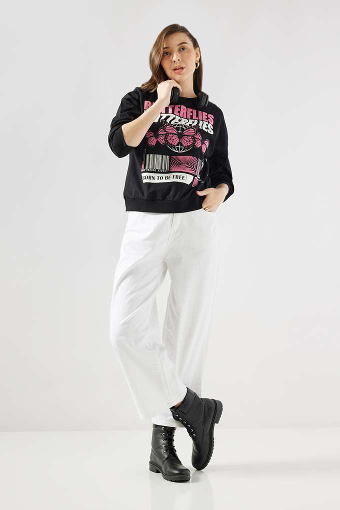 Printed-Cotton-Round-Neck-Women-s-Sweatshirt