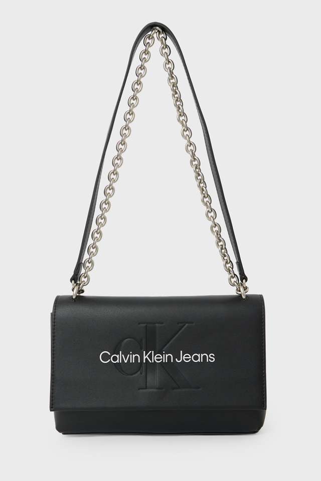ショルダーバッグ・ポシェット   Women's CKJ Cinched PU Convertible Shopper Bag ☆Calvin Klein☆ Female Black CKJ Cinched PU Convertible Sho