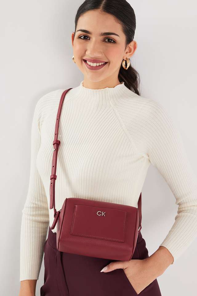 Zipper-Polyurethane-Women-s-Casual-Wear-Sling-Bag