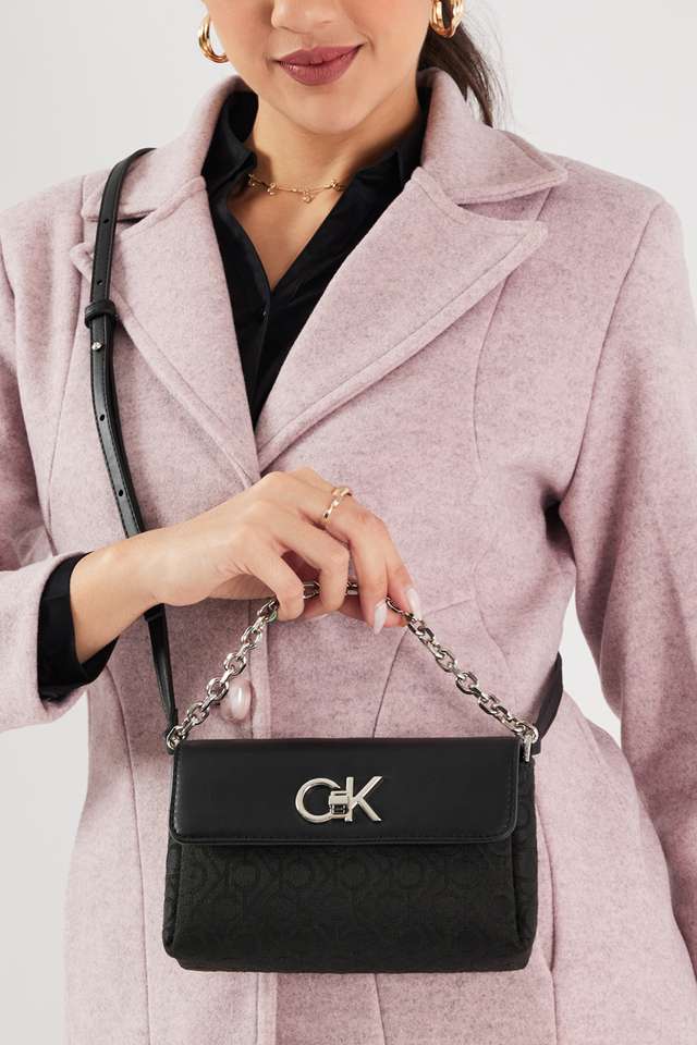 Twisted-Clasp-Polyester-Women-s-Casual-Wear-Sling-Bag