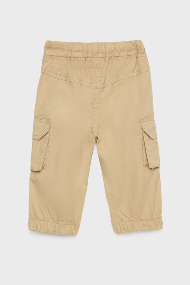 Solid-Cotton-Regular-Fit-Infant-Boys-Pants